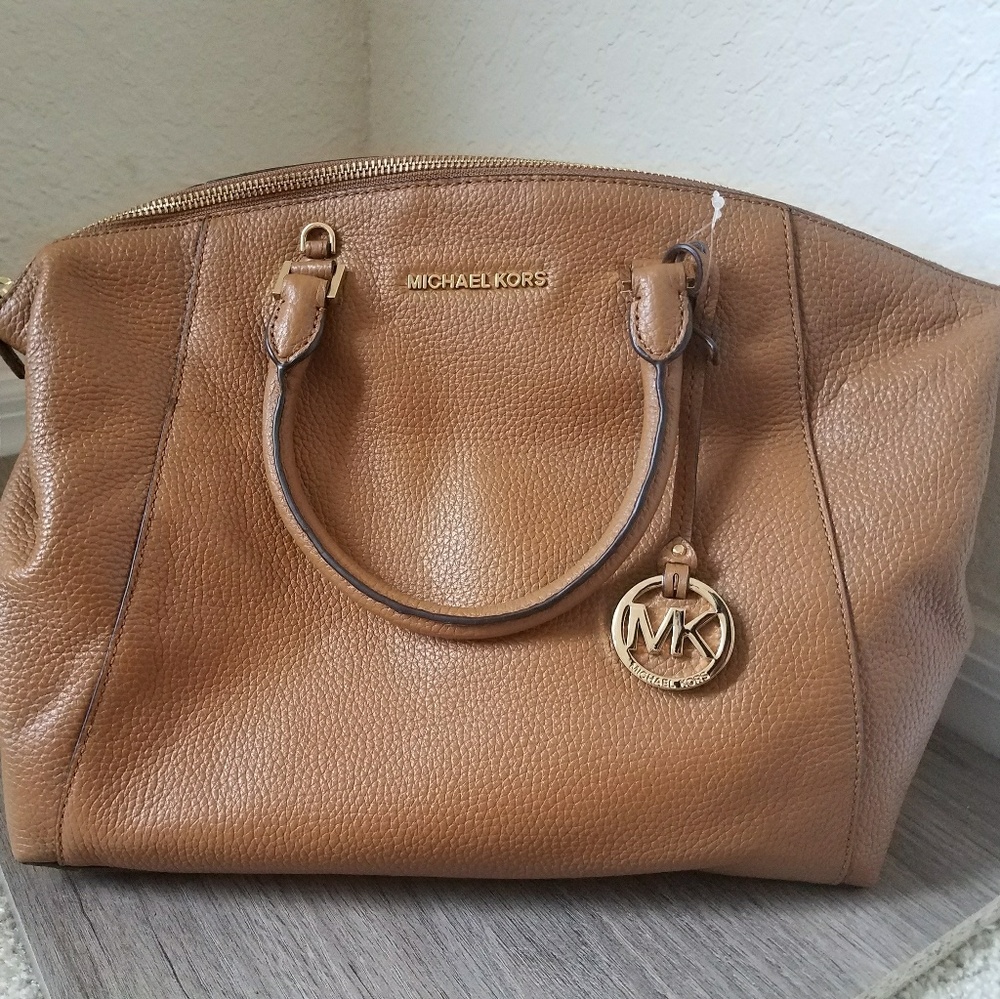 Michael Kors Leather Satchel